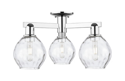 Arcadia Semi-Flush Mount Brushed Nickel