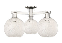 Arcadia Semi-Flush Mount Brushed Nickel