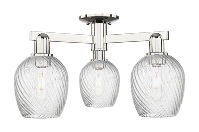 Arcadia Semi-Flush Mount Brushed Nickel