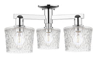 Arcadia Semi-Flush Mount Brushed Satin Nickel