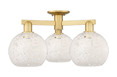 Arcadia Semi-Flush Mount Brushed Nickel
