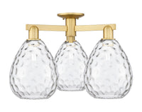 Arcadia Semi-Flush Mount Cast Brass
