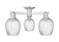 Arcadia Semi-Flush Mount Brushed Nickel
