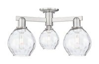 Arcadia Semi-Flush Mount Brushed Nickel