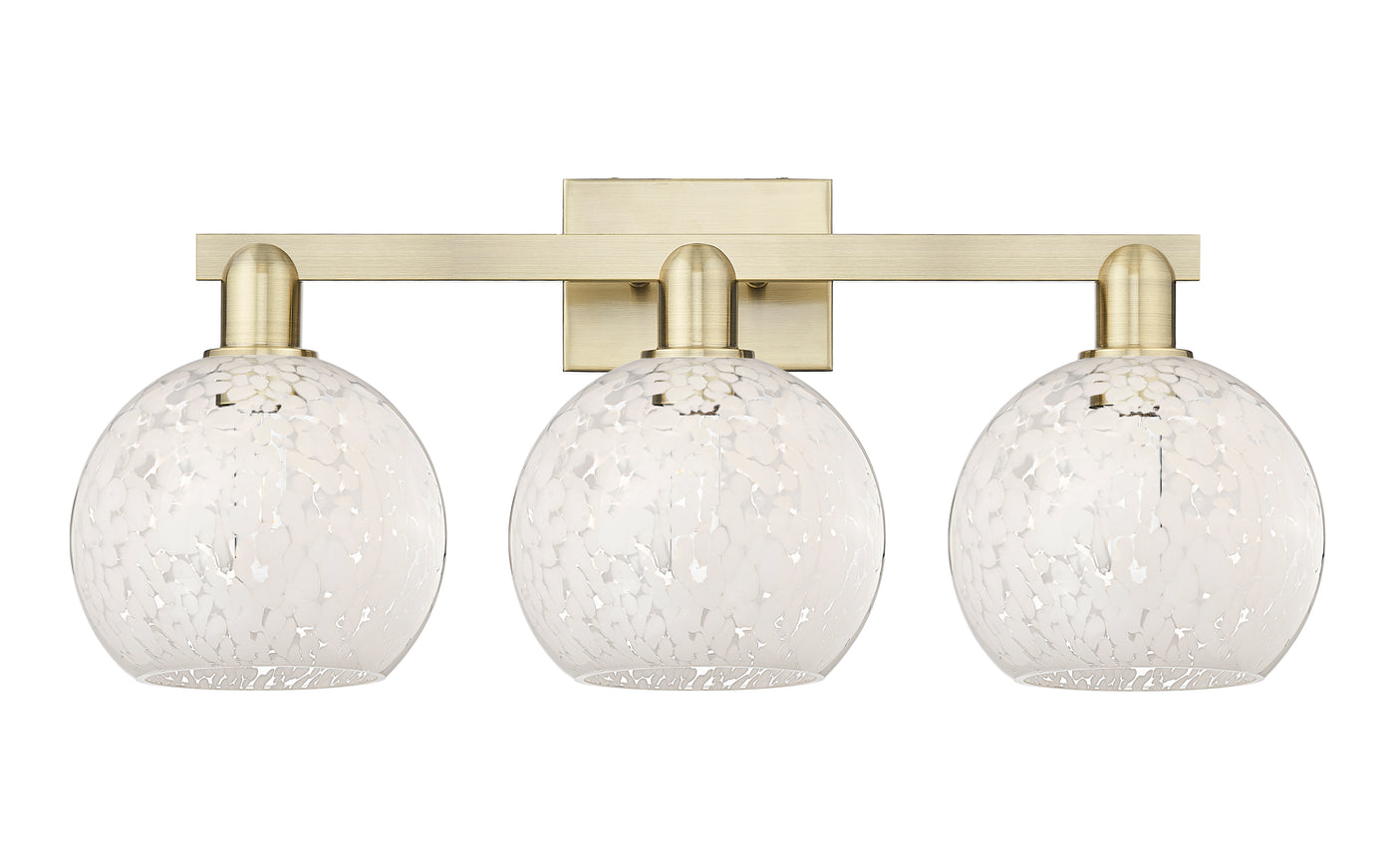 Arcadia Bath Vanity Light Cast Brass