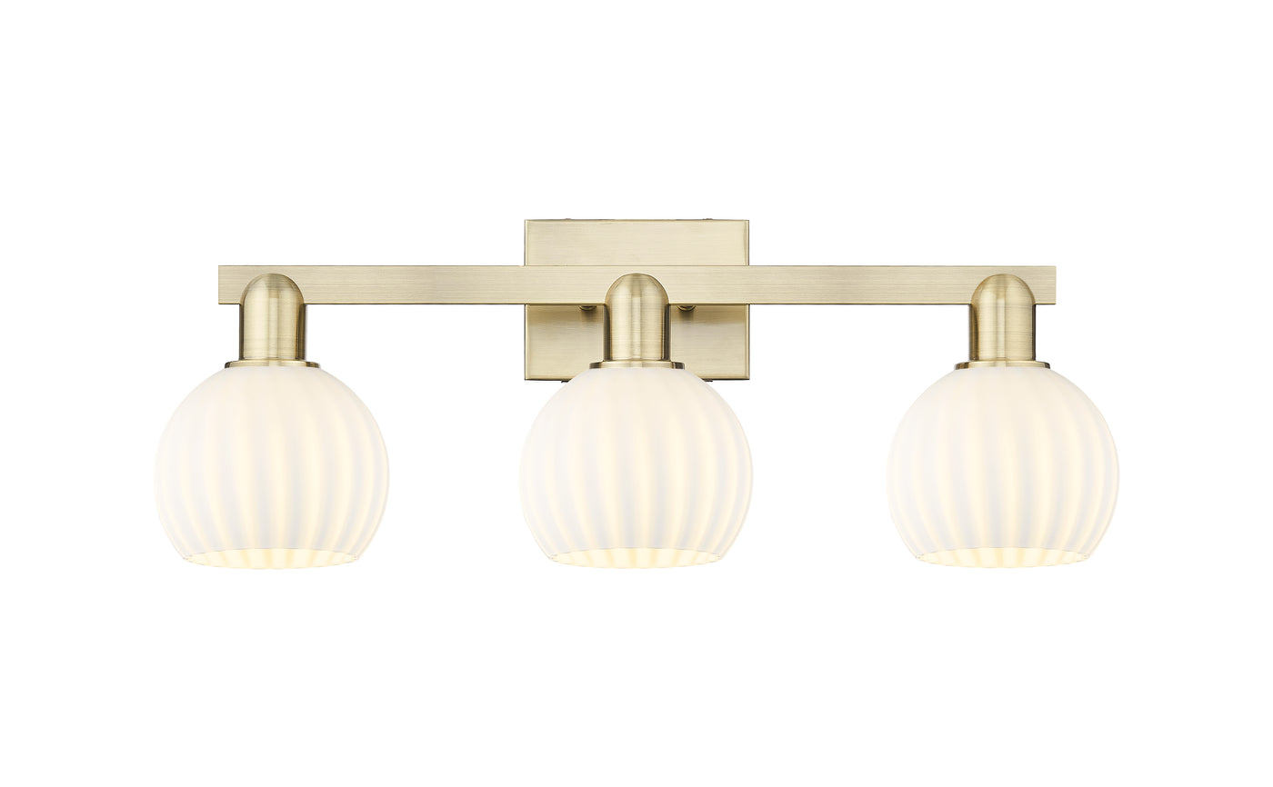 Arcadia Bath Vanity Light Cast Brass