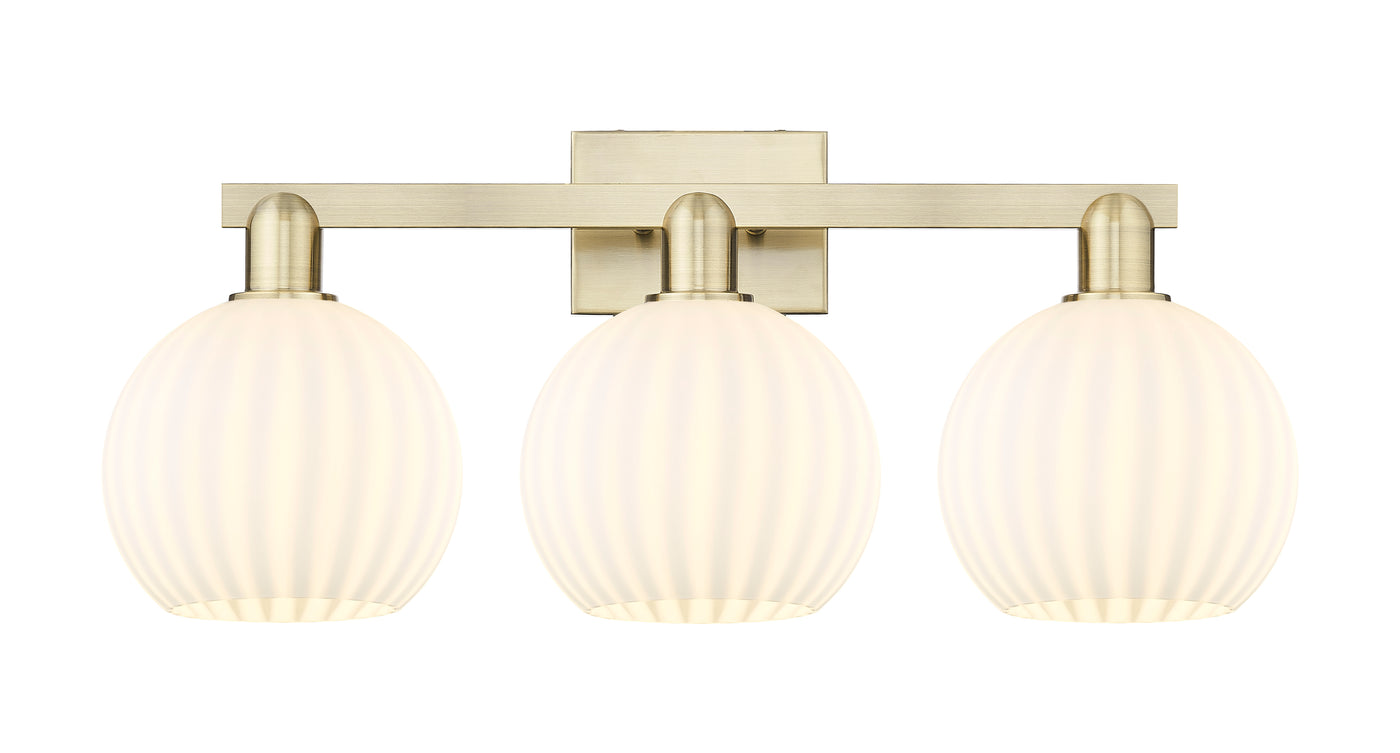 Arcadia Bath Vanity Light Cast Brass