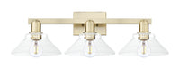 Arcadia Bath Vanity Light Cast Brass Steel