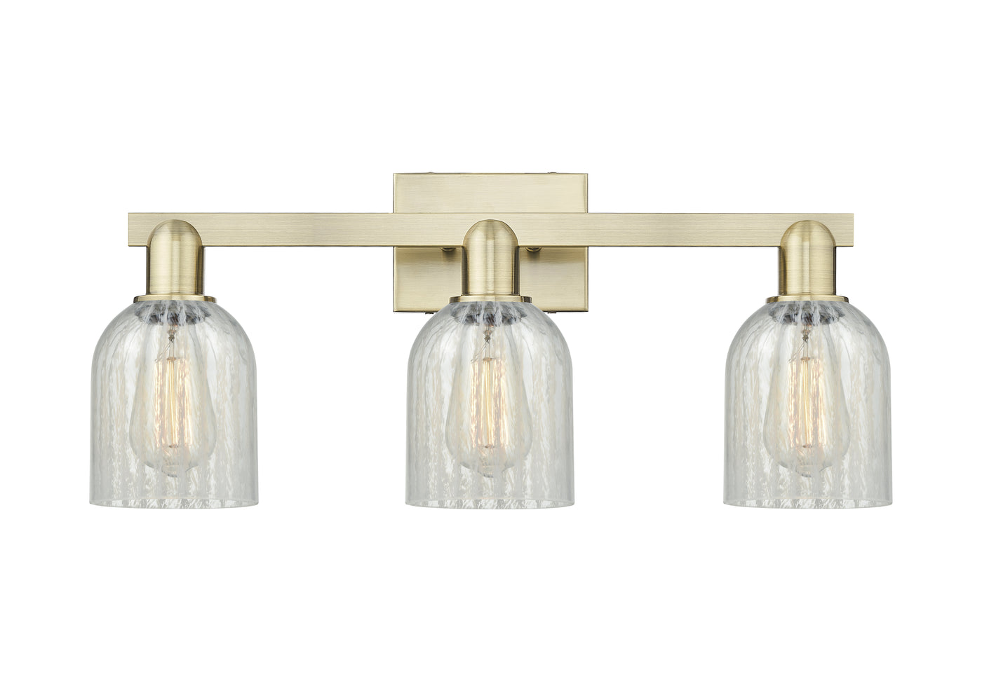 Arcadia Bath Vanity Light Cast Brass