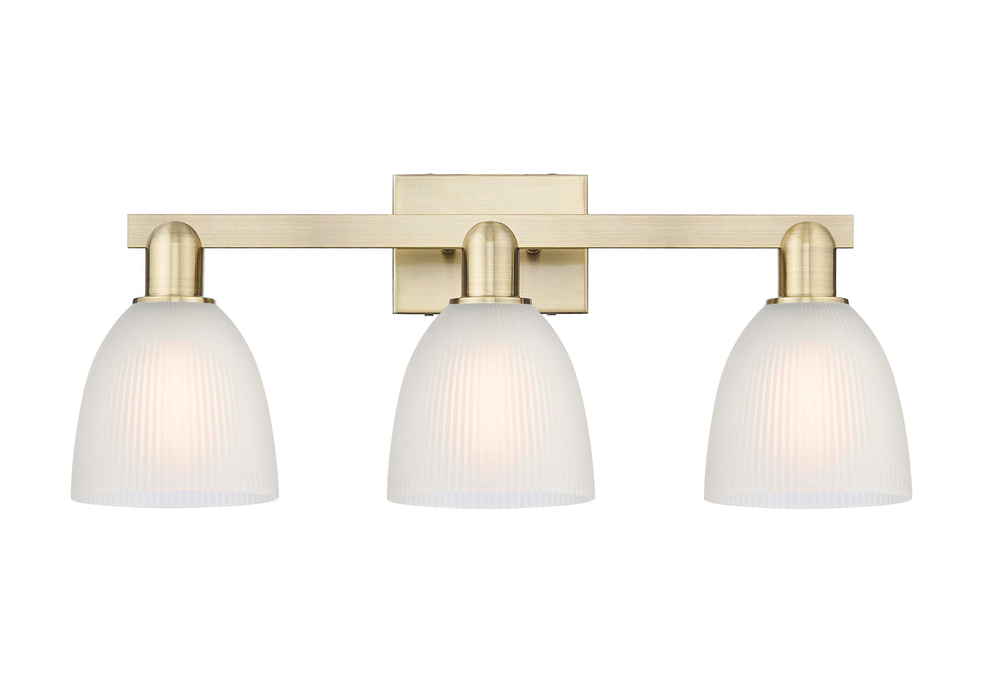 Arcadia Bath Vanity Light Cast Brass