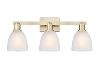 Arcadia Bath Vanity Light Cast Brass