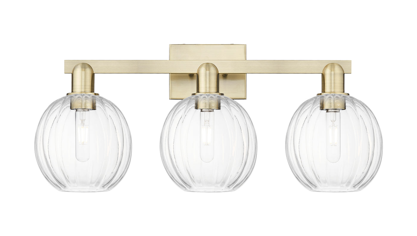 Arcadia Bath Vanity Light Cast Brass