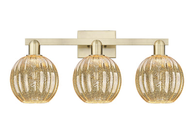 Arcadia Bath Vanity Light Cast Brass