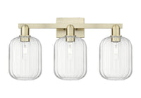 Arcadia Bath Vanity Light Cast Brass Finish