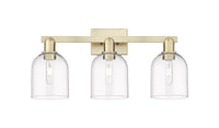 Arcadia Bath Vanity Light Cast Brass Glass