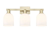 Arcadia Bath Vanity Light Cast Brass Glass