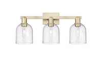 Arcadia Bath Vanity Light Cast Brass Glass