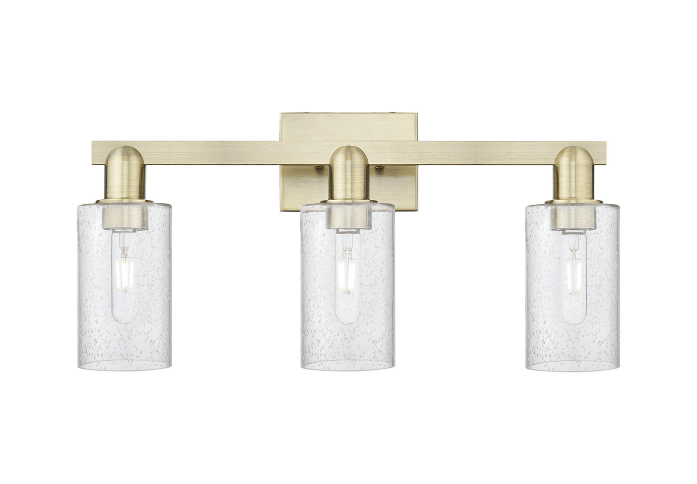 Arcadia Bath Vanity Light Cast Brass