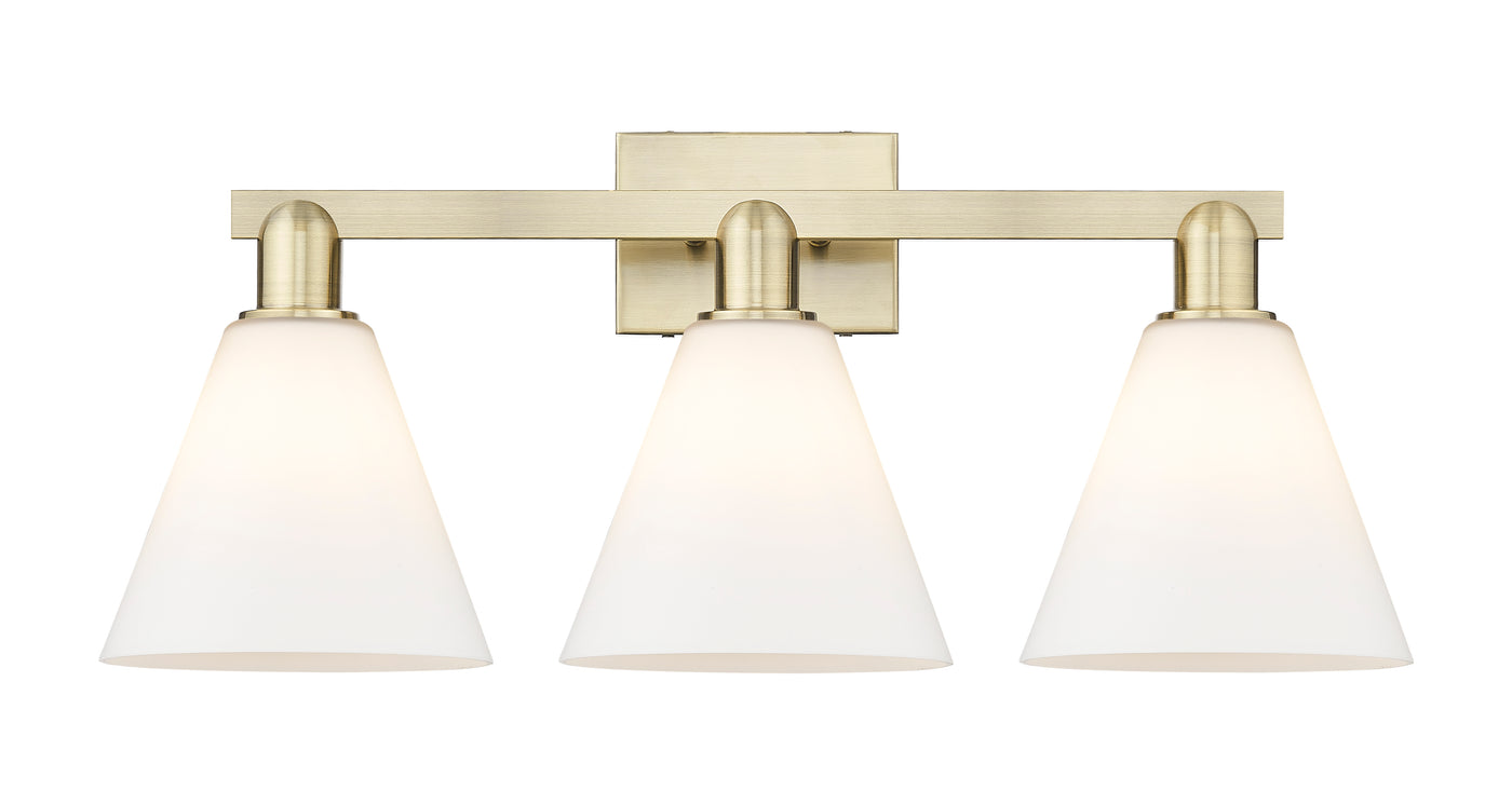 Arcadia Bath Vanity Light Cast Brass