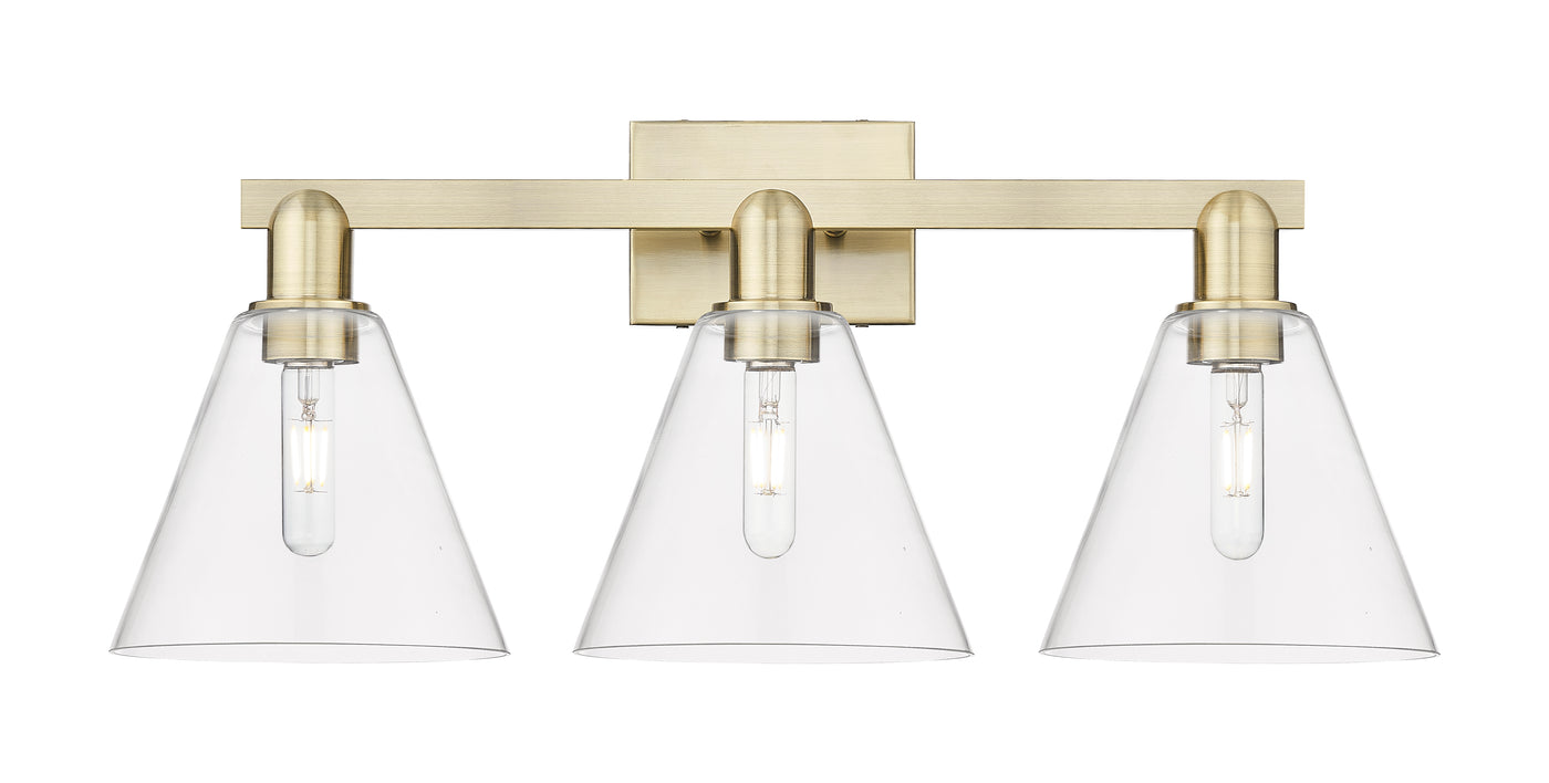 Arcadia Bath Vanity Light Cast Brass