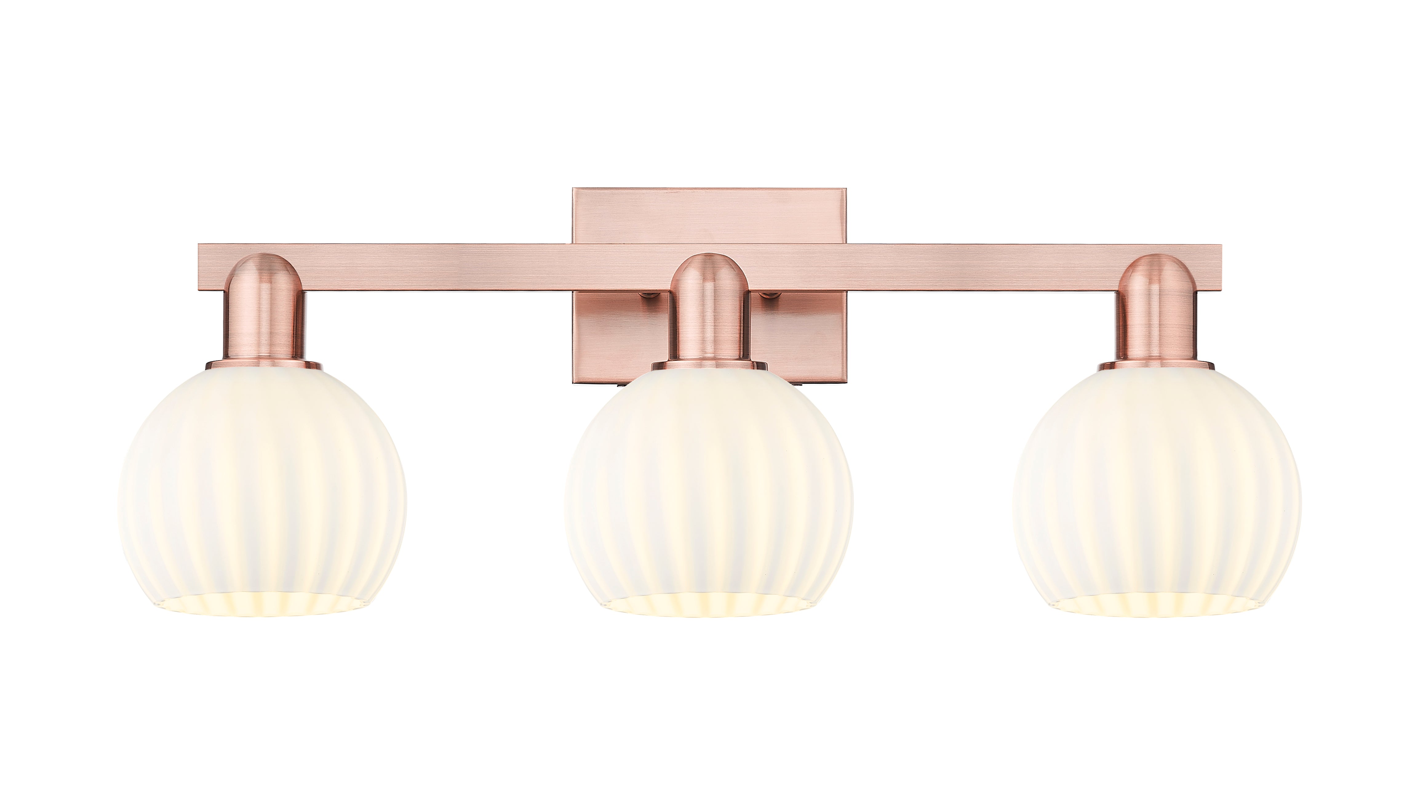 Arcadia Bath Vanity Light Cast Brass