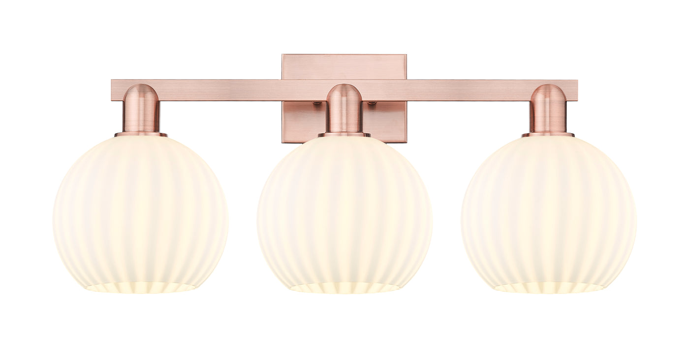 Arcadia Bath Vanity Light Cast Brass