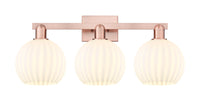 Arcadia Bath Vanity Light Cast Brass