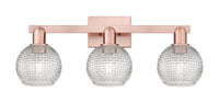 Arcadia Bath Vanity Light Cast Brass