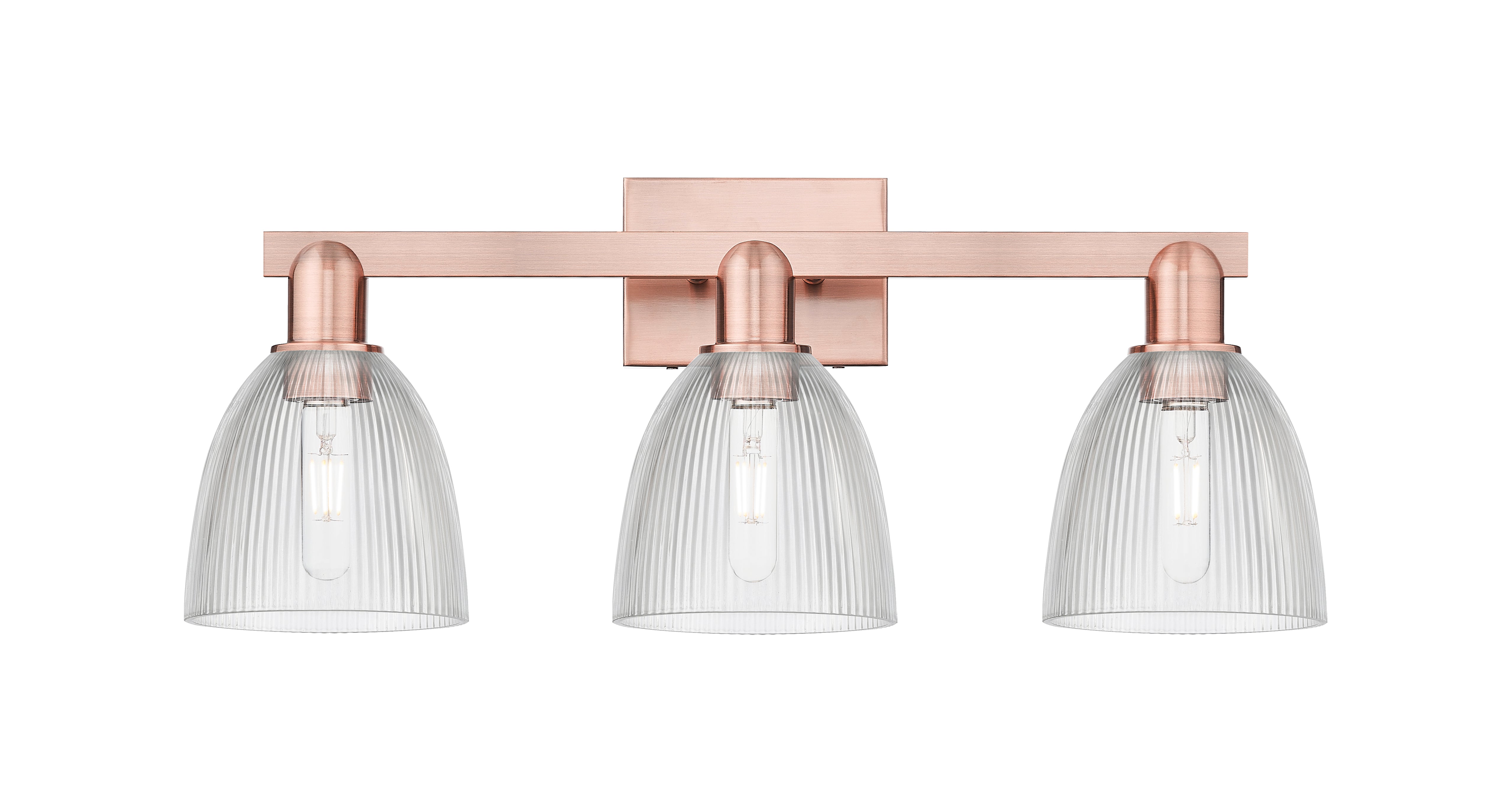 Arcadia Bath Vanity Light Cast Brass