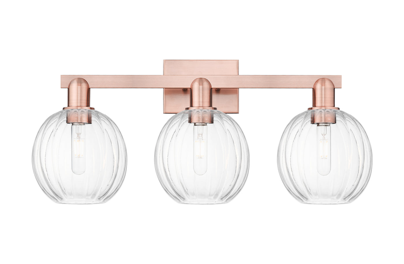 Arcadia Bath Vanity Light Cast Brass