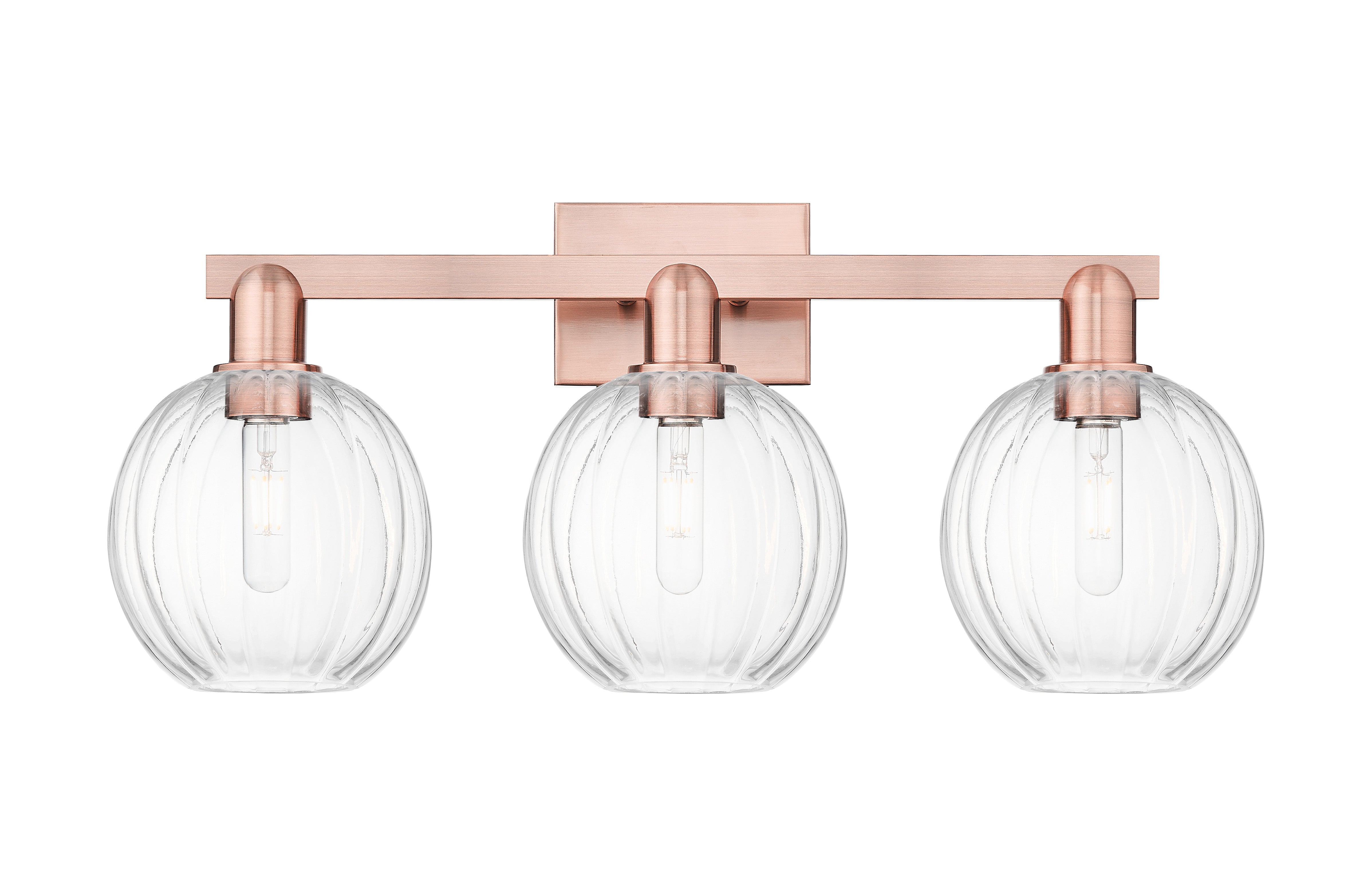 Arcadia Bath Vanity Light Cast Brass