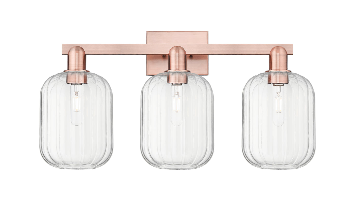 Arcadia Bath Vanity Light Cast Brass Finish