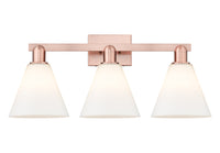 Arcadia Bath Vanity Light Cast Brass