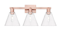 Arcadia Bath Vanity Light Cast Brass