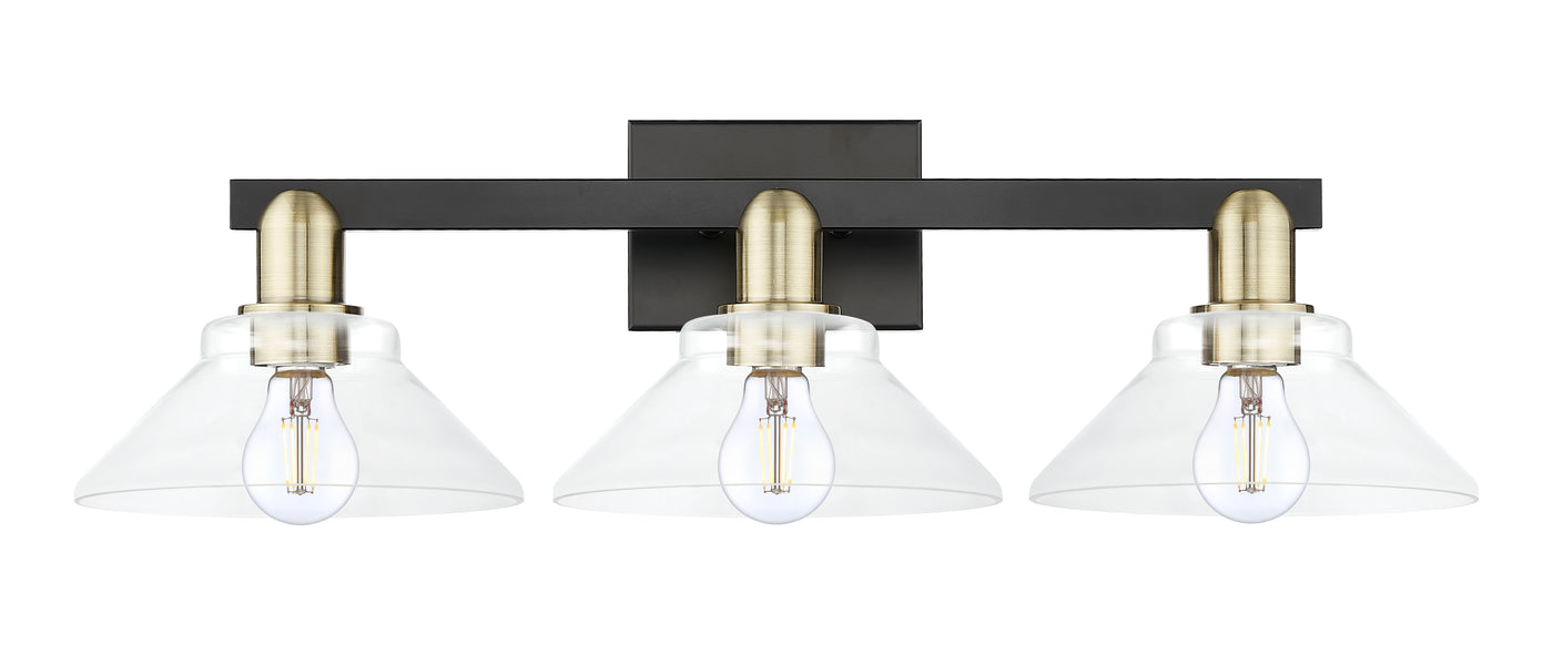 Arcadia Bath Vanity Light Cast Brass Steel
