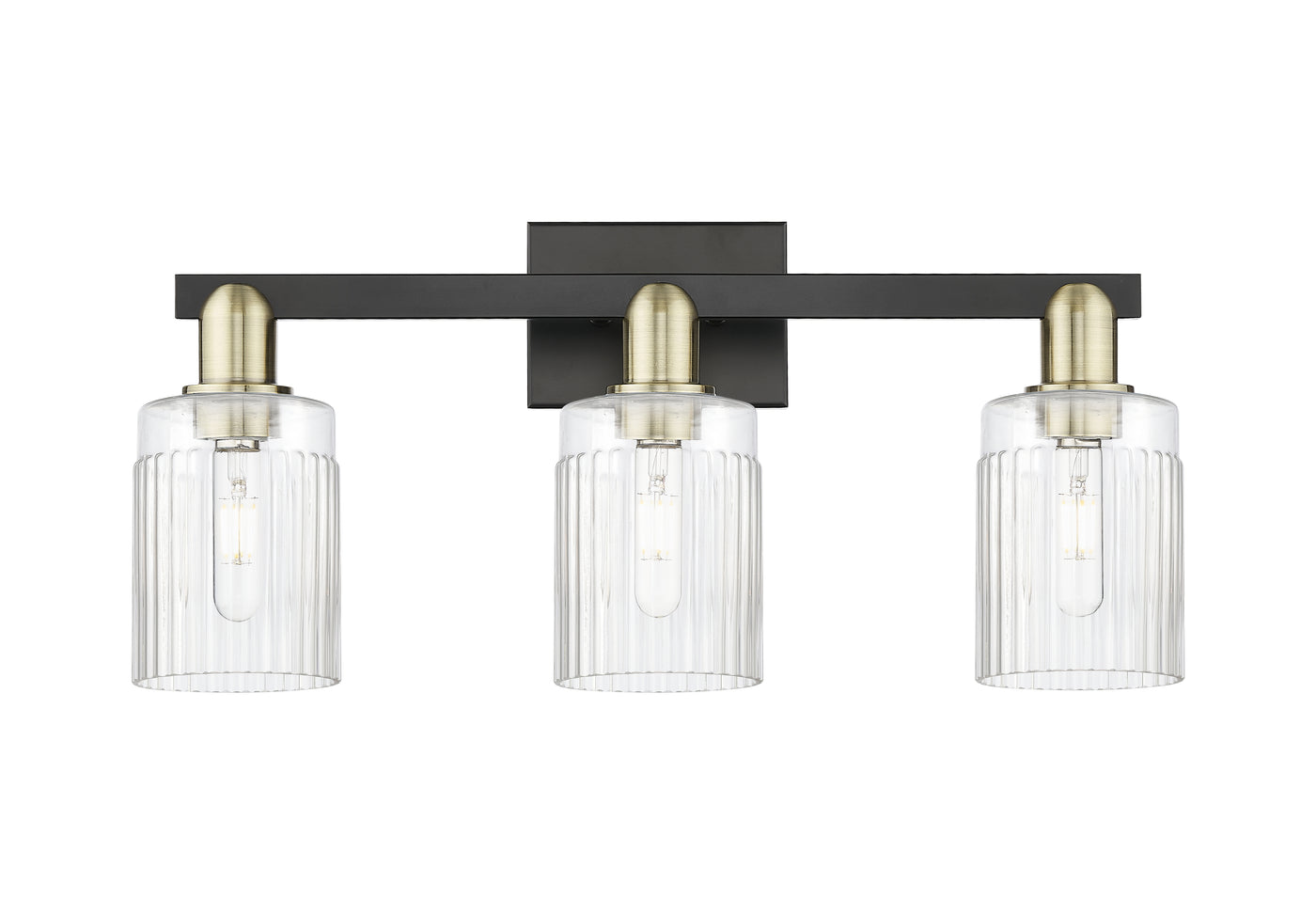 Arcadia Bath Vanity Light Cast Brass Dimmable
