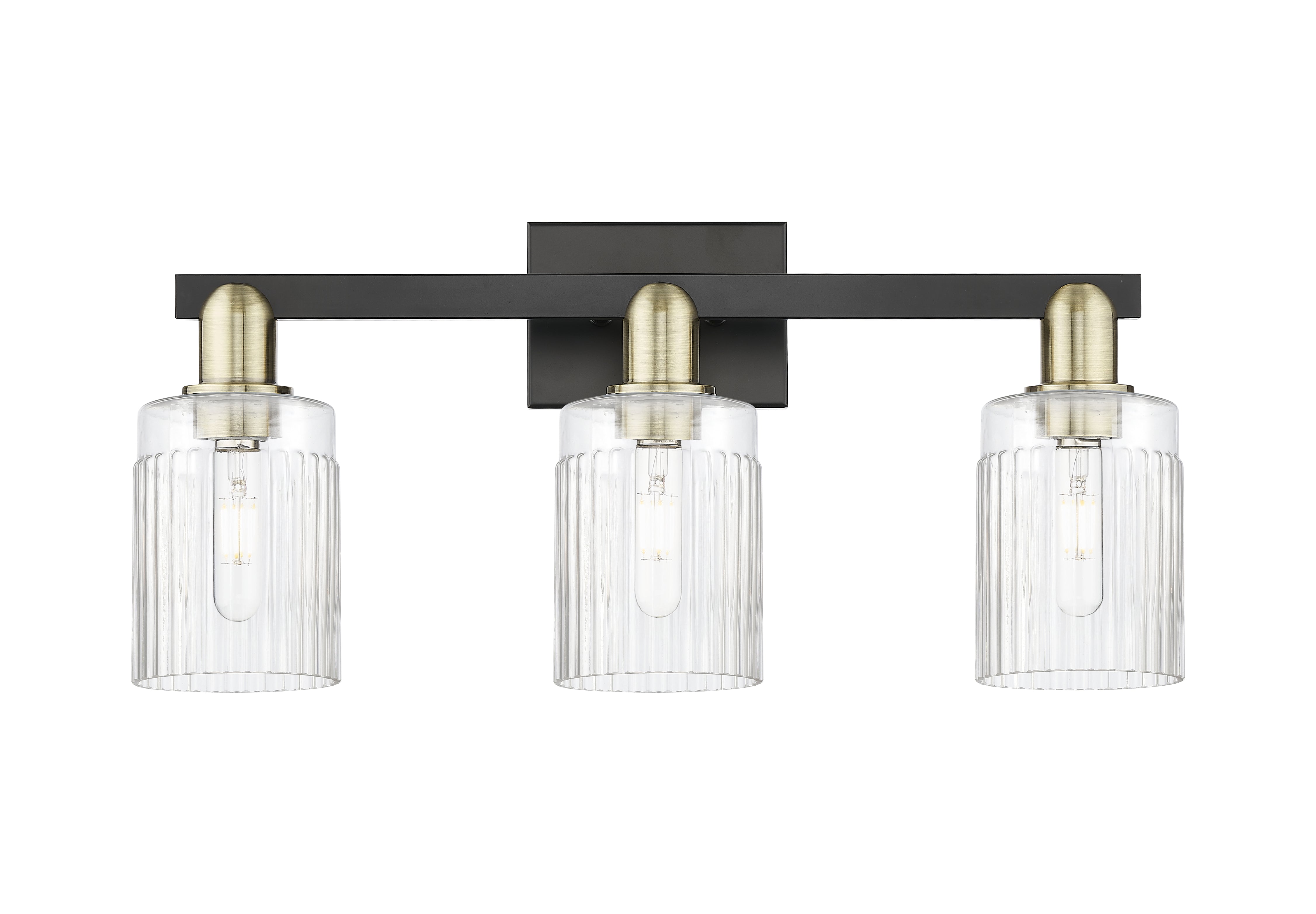 Arcadia Bath Vanity Light Cast Brass Dimmable