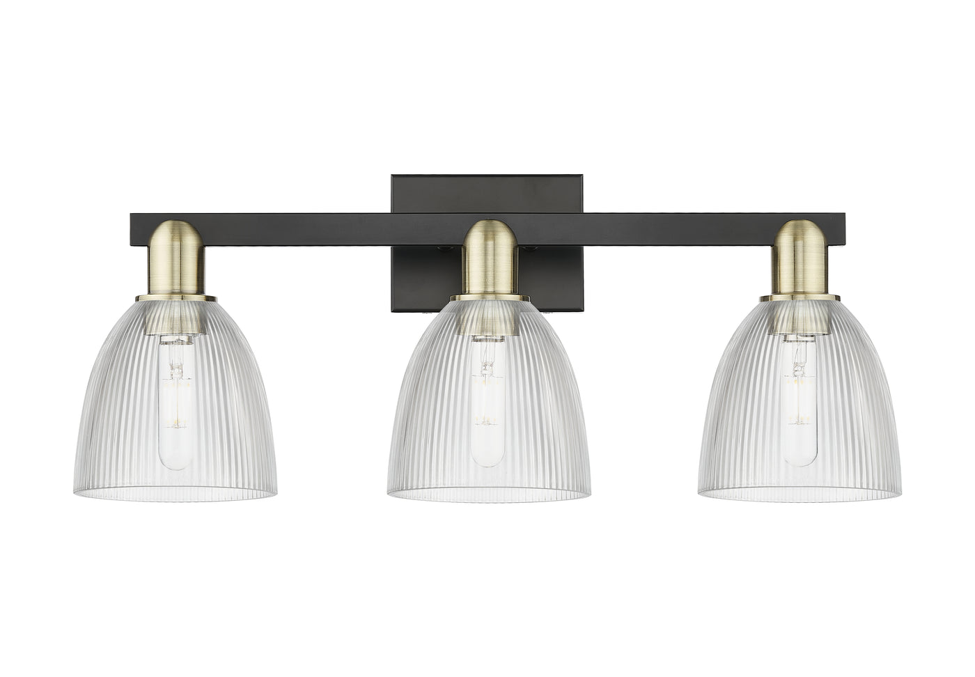 Arcadia Bath Vanity Light Cast Brass