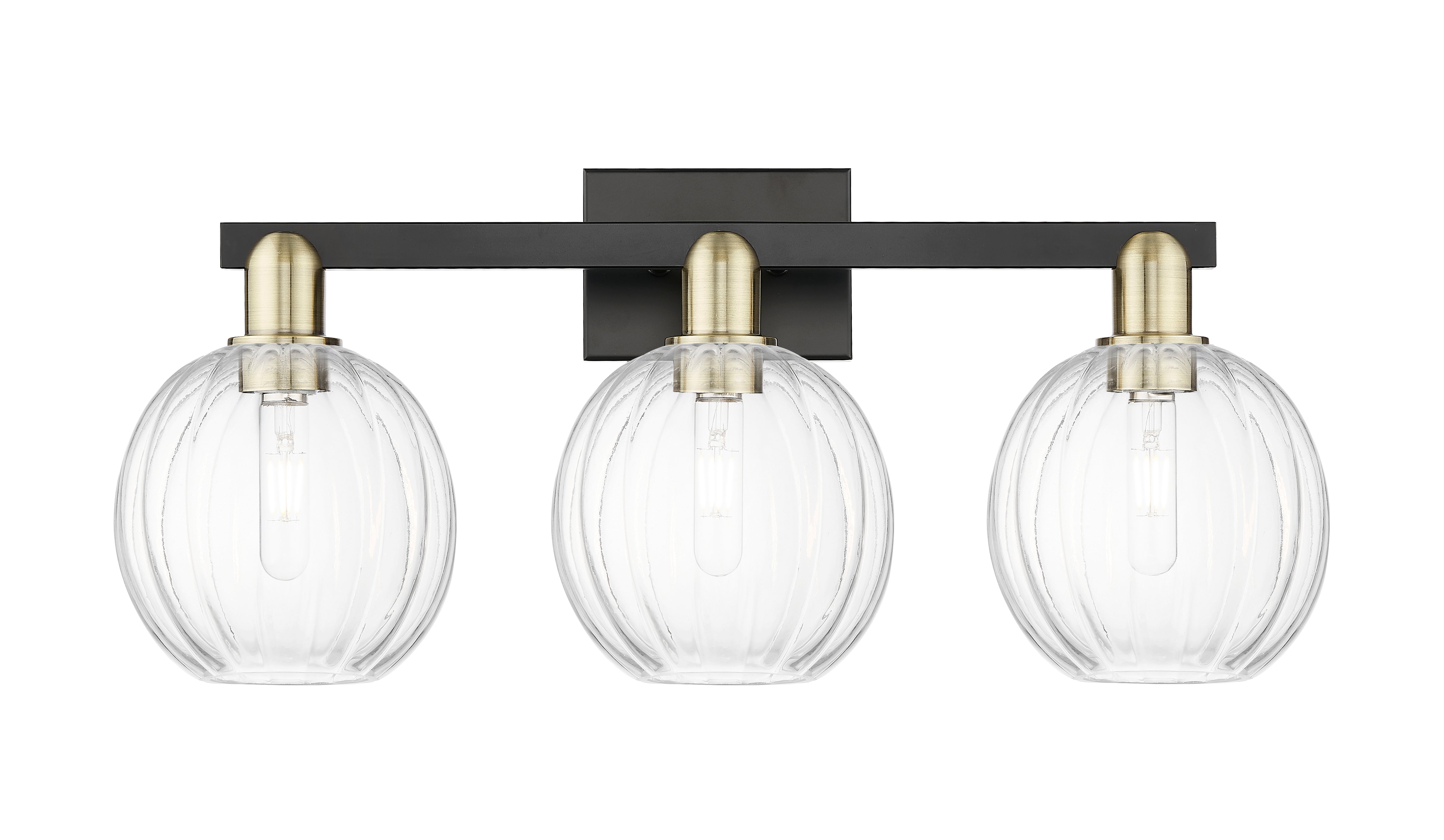Arcadia Bath Vanity Light Cast Brass