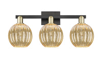 Arcadia Bath Vanity Light Cast Brass