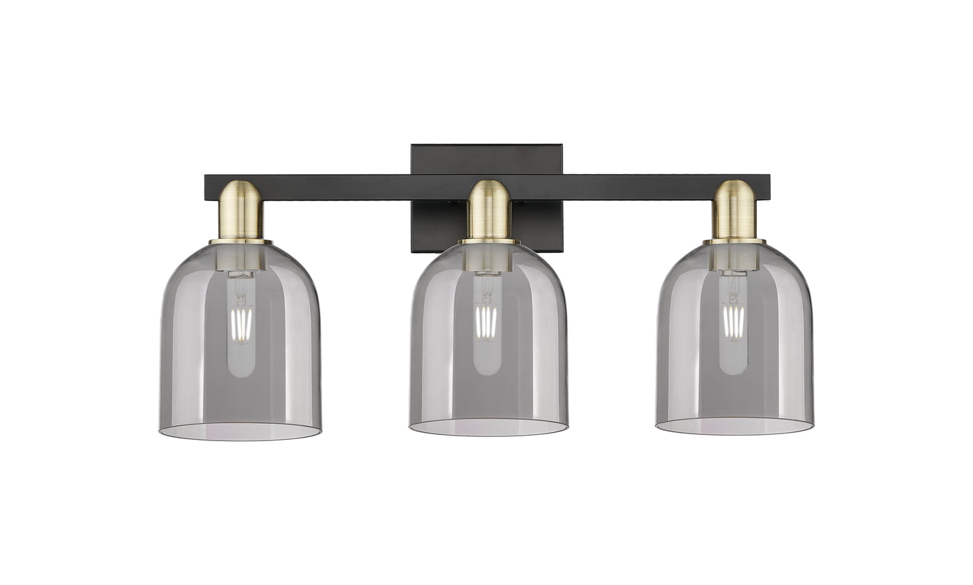 Arcadia Bath Vanity Light Cast Brass Glass