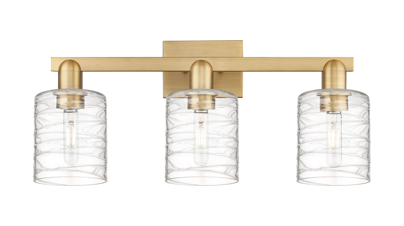 Arcadia Bath Vanity Light Cast Brass Finish