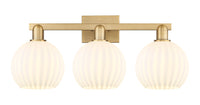 Arcadia Bath Vanity Light Cast Brass