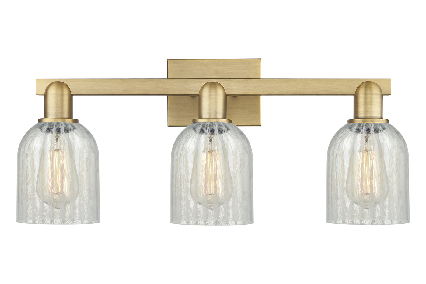 Arcadia Bath Vanity Light Cast Brass