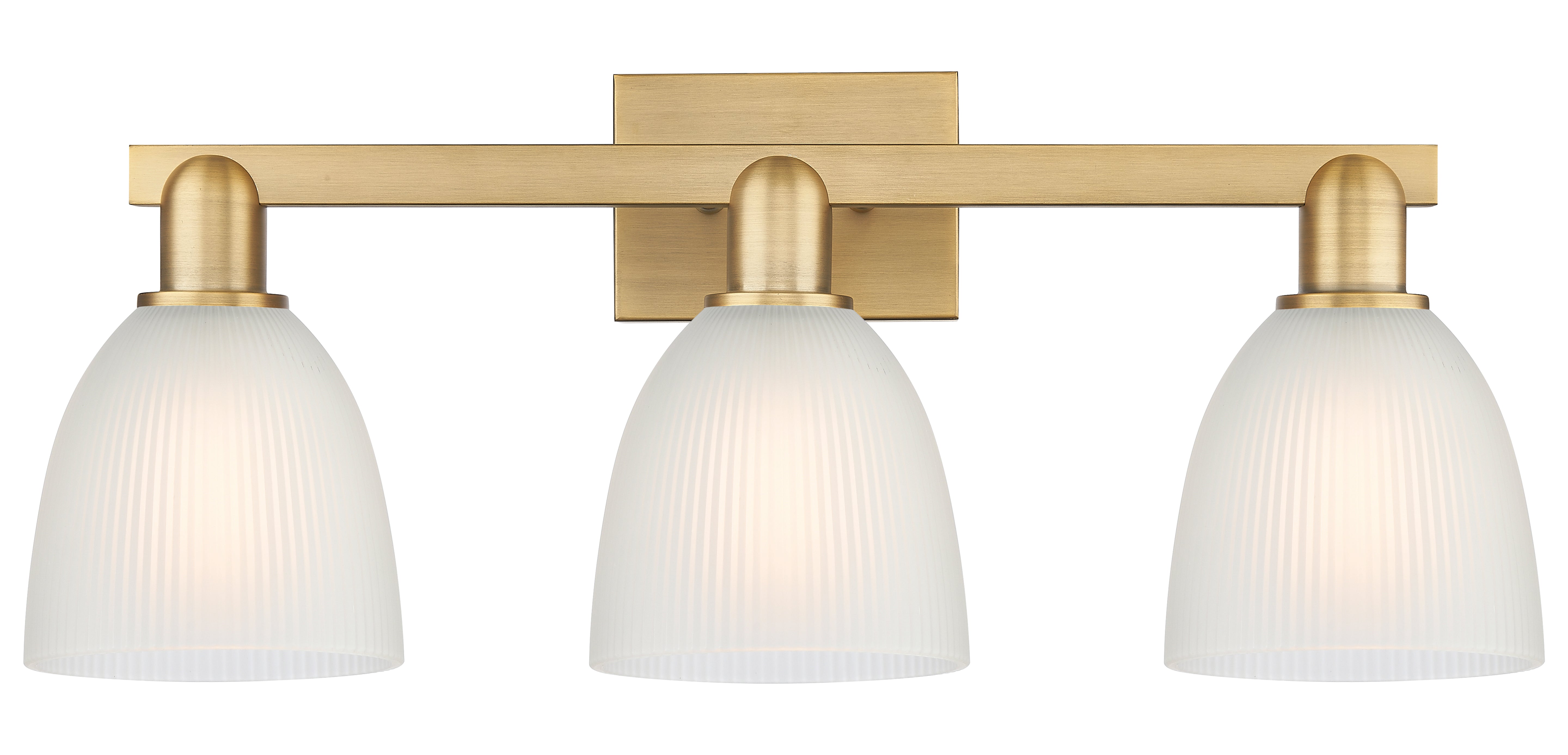 Arcadia Bath Vanity Light Cast Brass
