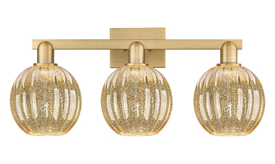 Arcadia Bath Vanity Light Cast Brass