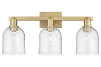 Arcadia Bath Vanity Light Cast Brass Glass