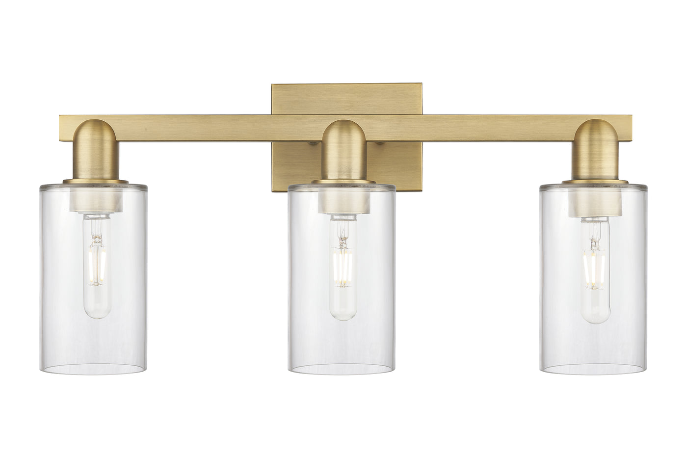 Arcadia Bath Vanity Light Cast Brass