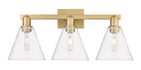 Arcadia Bath Vanity Light Cast Brass