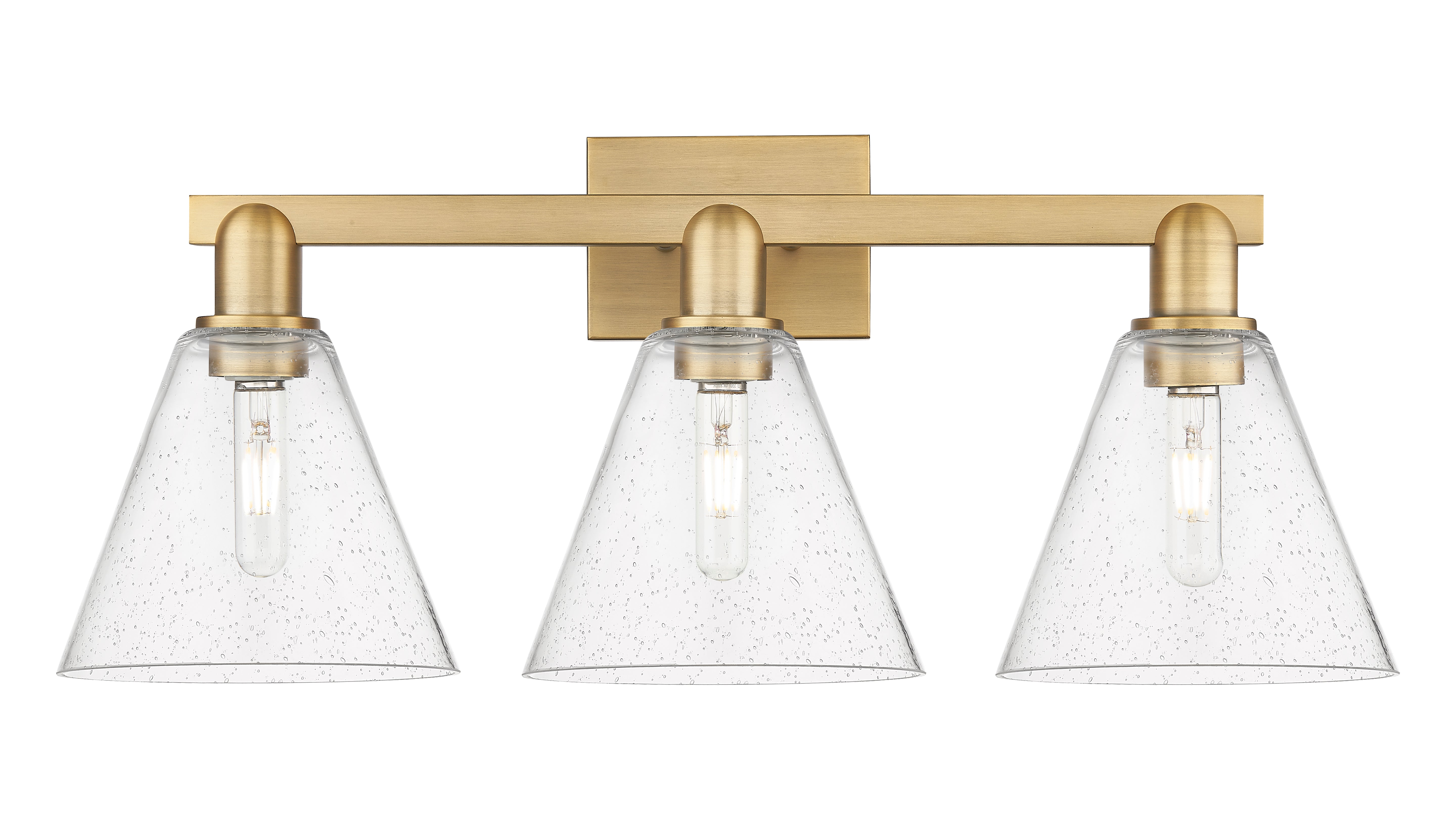 Arcadia Bath Vanity Light Cast Brass